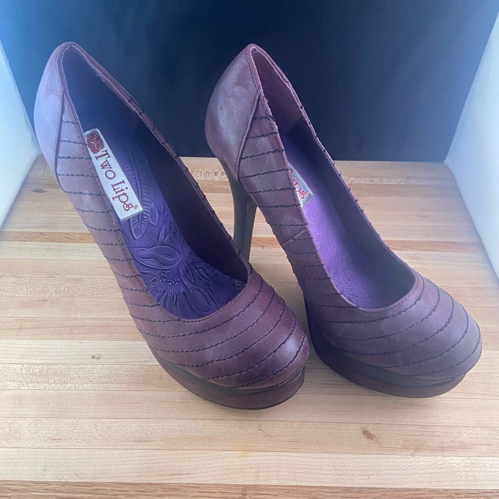Two Lips Platform Stiletto Heels